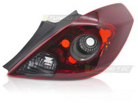 Tail Light Red Smoke Sport Right Side Tyc Fits Opel Corsa D 06-11 3d Tail Light Red Smoke Sport Right Side Tyc Fits Opel Corsa D 06-11 3d