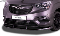 RDX Front Spoiler VARIO-X for OPEL Combo Life & Cargo 2018+ Front Lip Splitter RDX Front Spoiler VARIO-X for OPEL Combo Life & Cargo 2018+ Front Lip Splitter