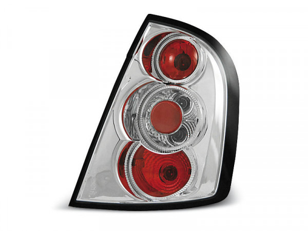 Tail Lights Chrome Fits Skoda Fabia I 12.99-06.04