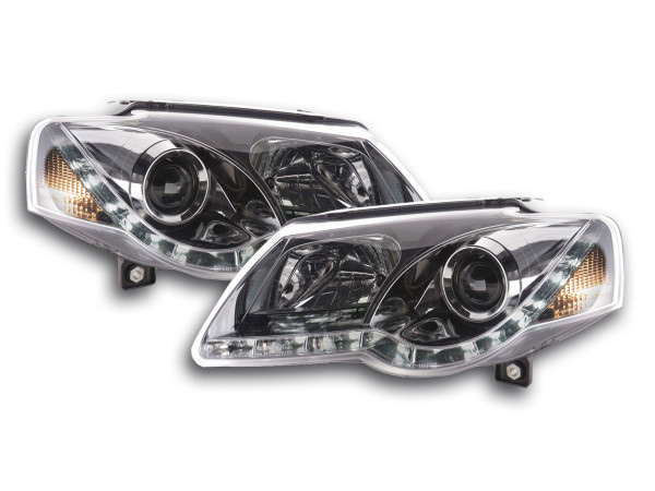 Daytime running lights headlight Daylight VW Passat type 3C Yr. 05-10 chrome