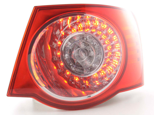 Spare parts Taillights right VW Jetta 5 type 1KM Yr. 05- clear/red