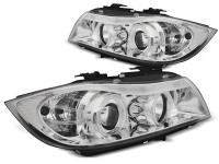 Headlights Angel Eyes CCFL Chrome fits BMW E90/E91 03.05–08.08 Headlights Angel Eyes CCFL Chrome fits BMW E90/E91 03.05–08.08