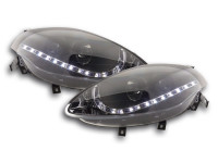 Daylight headlight Fiat Bravo type 198 Yr. 07- black Daylight headlight Fiat Bravo type 198 Yr. 07- black