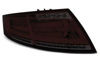 Led Bar Tail Lights Red Smoke Fits Audi Tt 04.06-02.14 Led Bar Tail Lights Red Smoke Fits Audi Tt 04.06-02.14