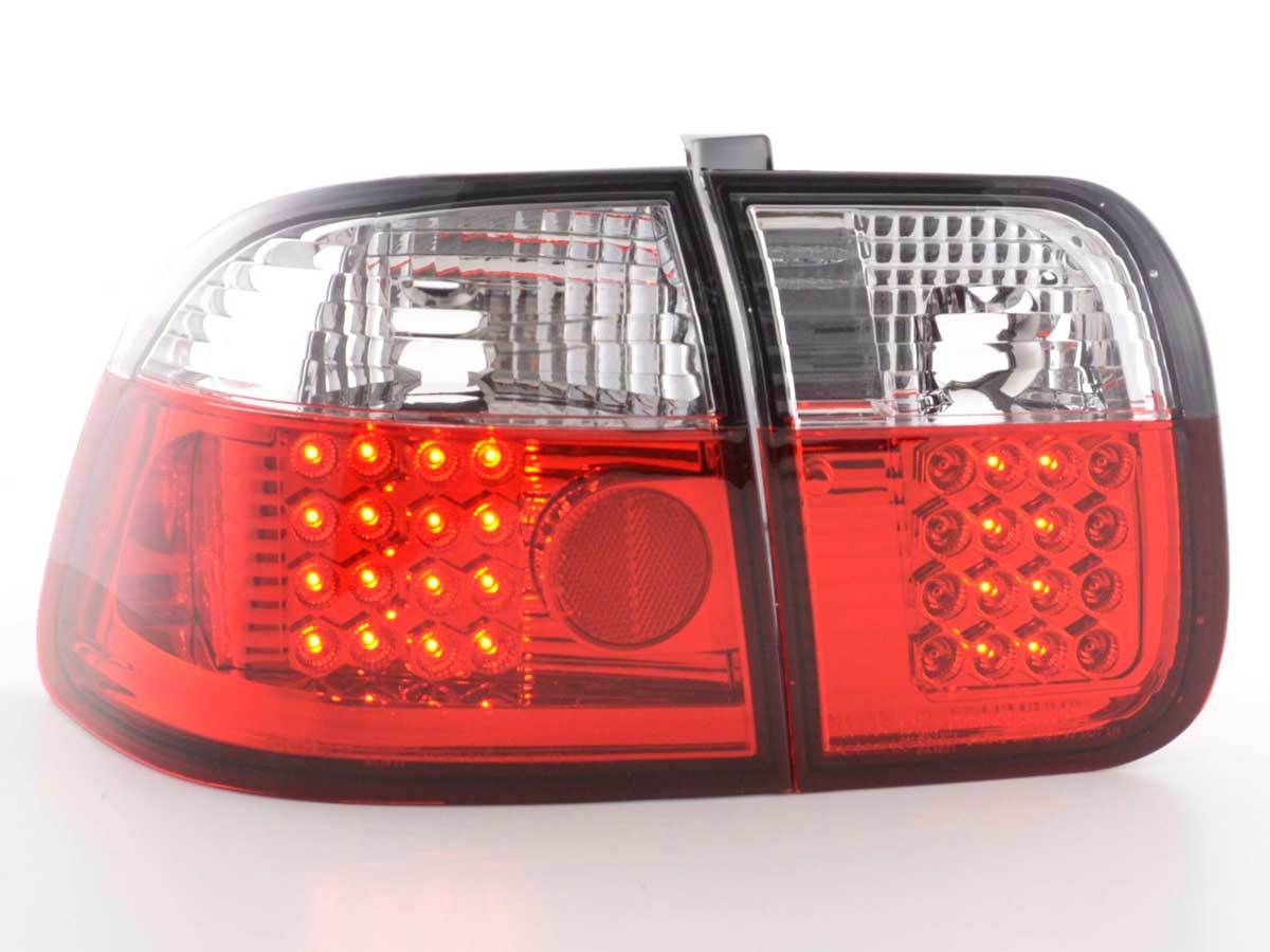 Led Taillights Honda Civic 3dr Typ EJ9/EK1/2/3 Yr. 9601 black