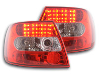Led Taillights Audi A4 saloon type B5 Yr. 95-00 clear/red Led Taillights Audi A4 saloon type B5 Yr. 95-00 clear/red