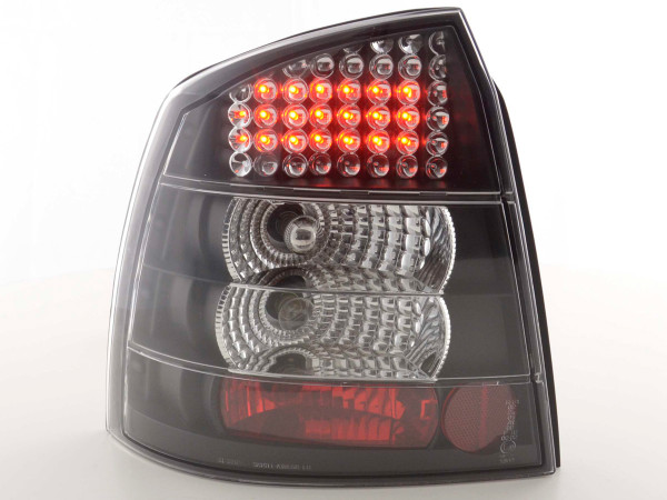 Led Taillights Opel Astra G 3/5-dr Yr. 98-03 black