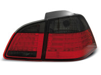 LED Tail Lights Red Smoke fits BMW E61 Touring 04-03.07 LED Tail Lights Red Smoke fits BMW E61 Touring 04-03.07