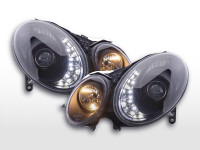 Daylight headlight Mercedes E-Classe 211 Yr. 02-06 black Daylight headlight Mercedes E-Classe 211 Yr. 02-06 black