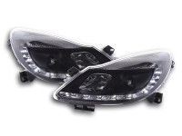 Daylight headlight Opel Corsa D Yr. 06- black Daylight headlight Opel Corsa D Yr. 06- black