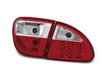 Led Tail Lights Red White Fits Seat Leon 04.99-08.04 Led Tail Lights Red White Fits Seat Leon 04.99-08.04