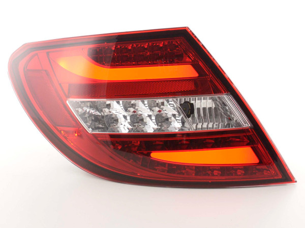 Taillights Set LED Mercedes C-Class Typ W204 Yr. 07-11 red /clear