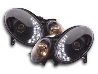 Daylight headlight Mercedes E-Classe 211 Yr. 02-06 black Daylight headlight Mercedes E-Classe 211 Yr. 02-06 black