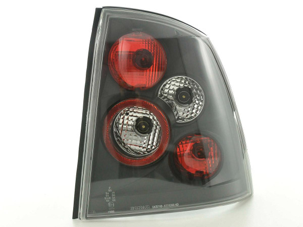 Taillights Opel Astra G Coupe/Cabrio Yr. 98-03 black
