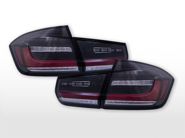 LED taillights set BMW 3-series F30 Limo 12-15 red / black