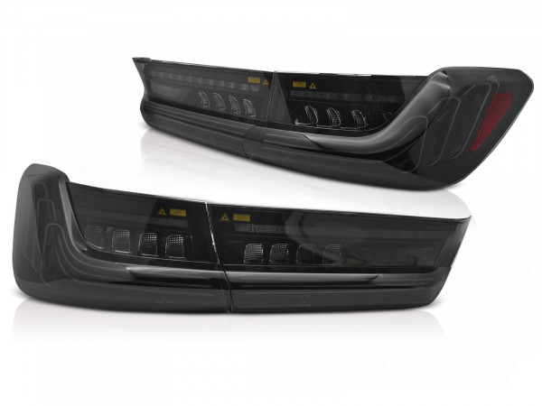 LED Tail Lights Smoke Laser Look fits BMW G20 2019-2022