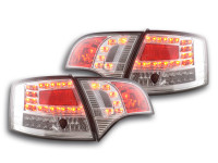 Led Taillights Audi A4 Avant type 8E Yr. 04-08 chrome Led Taillights Audi A4 Avant type 8E Yr. 04-08 chrome